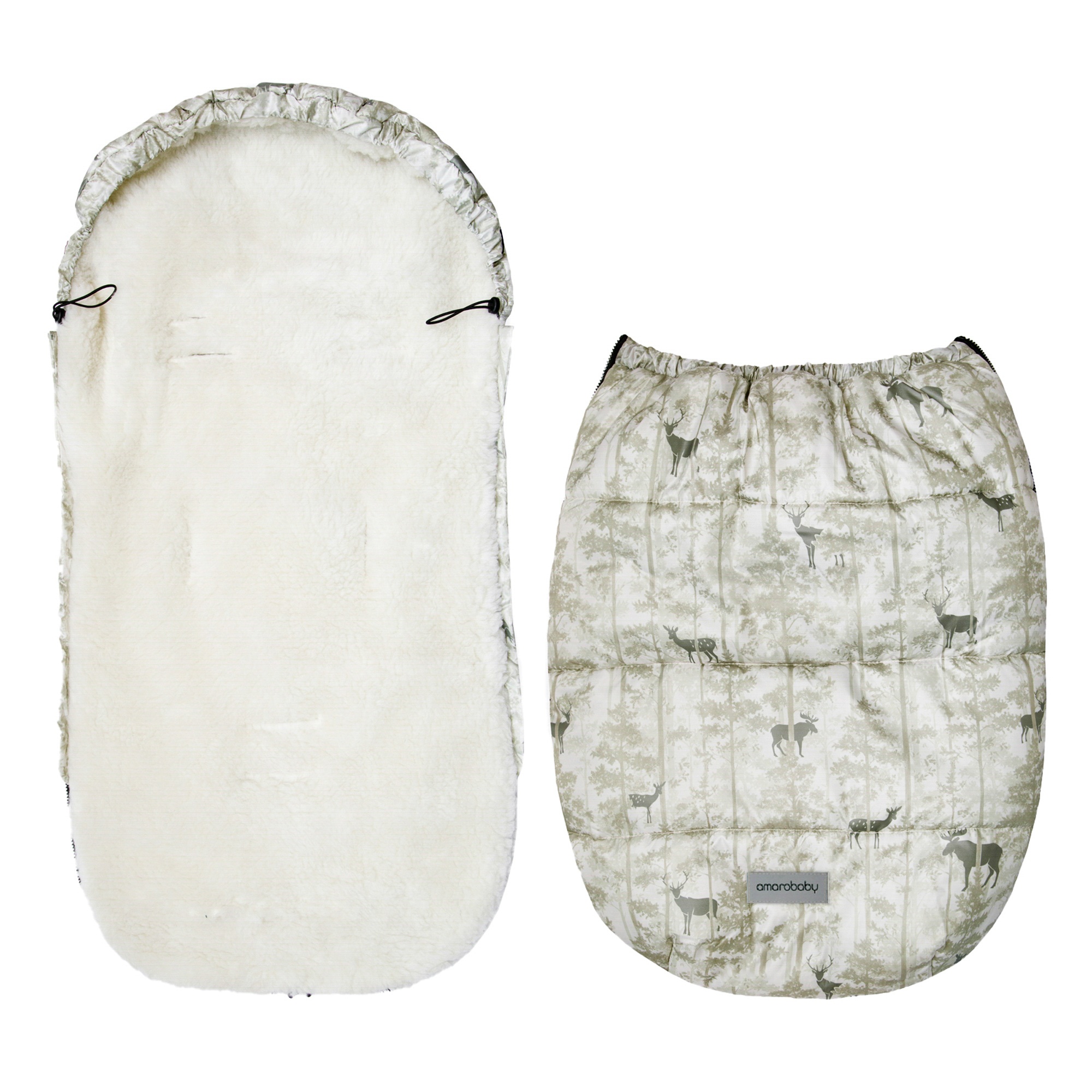 Конверт в коляску Amarobaby Snowy Baby - фото 14