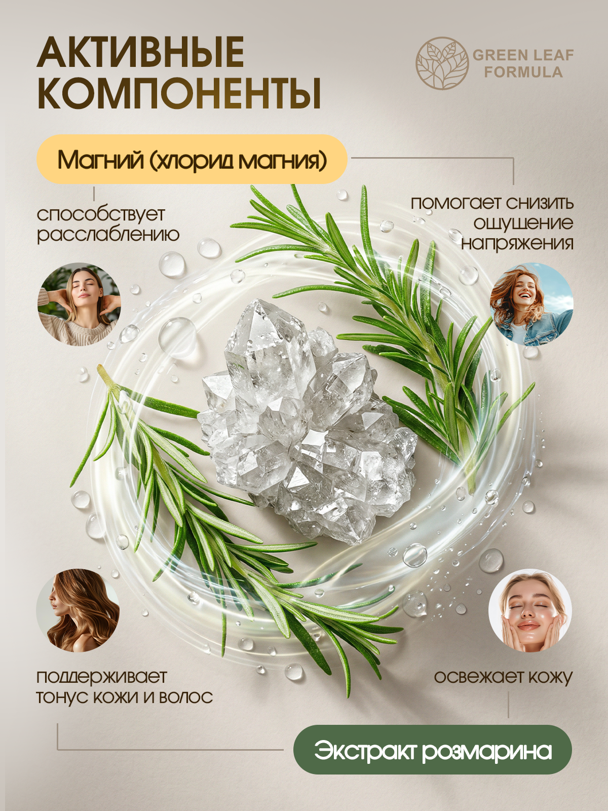 Спрей Green Leaf Formula Магниевое масло 200 мл 1 шт. - фото 5