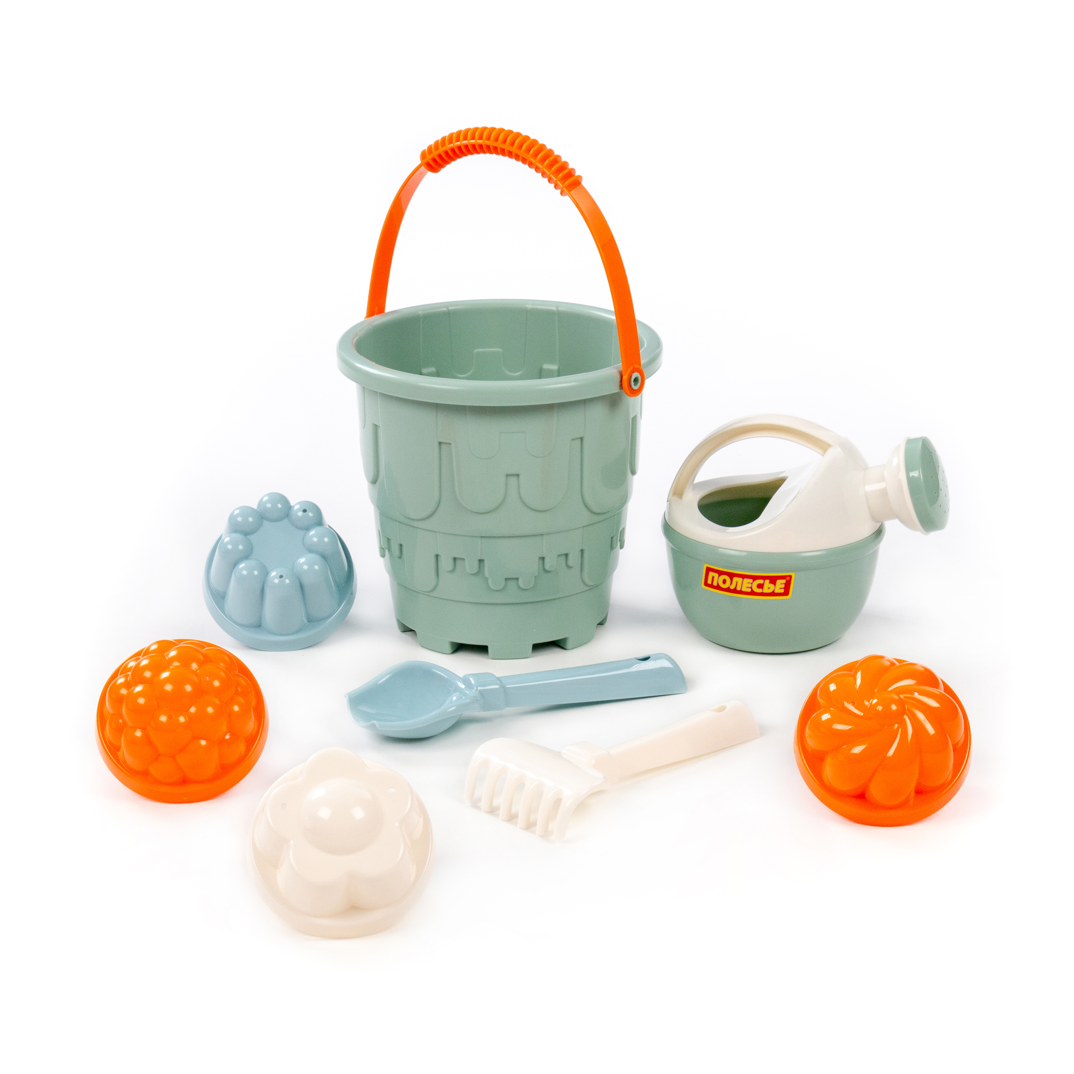 Песочный набор Полесье 8 элементов 1 предм. - фото 2