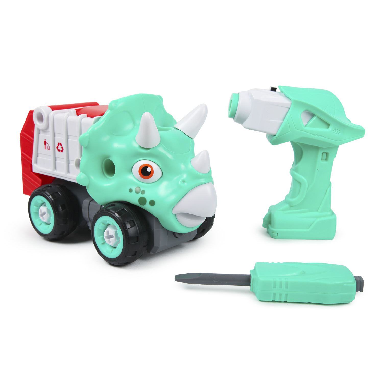 Конструктор Mobicaro Диномашинка сборная игровая модель - фото 11