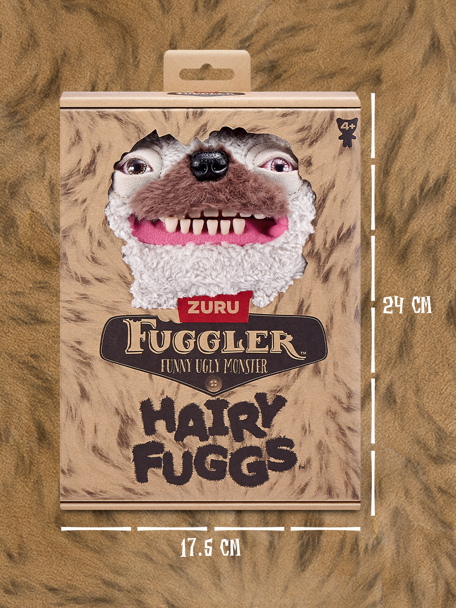 Мягкая игрушка FUGGLER Мистер Усач Волосатики 24 см - фото 3