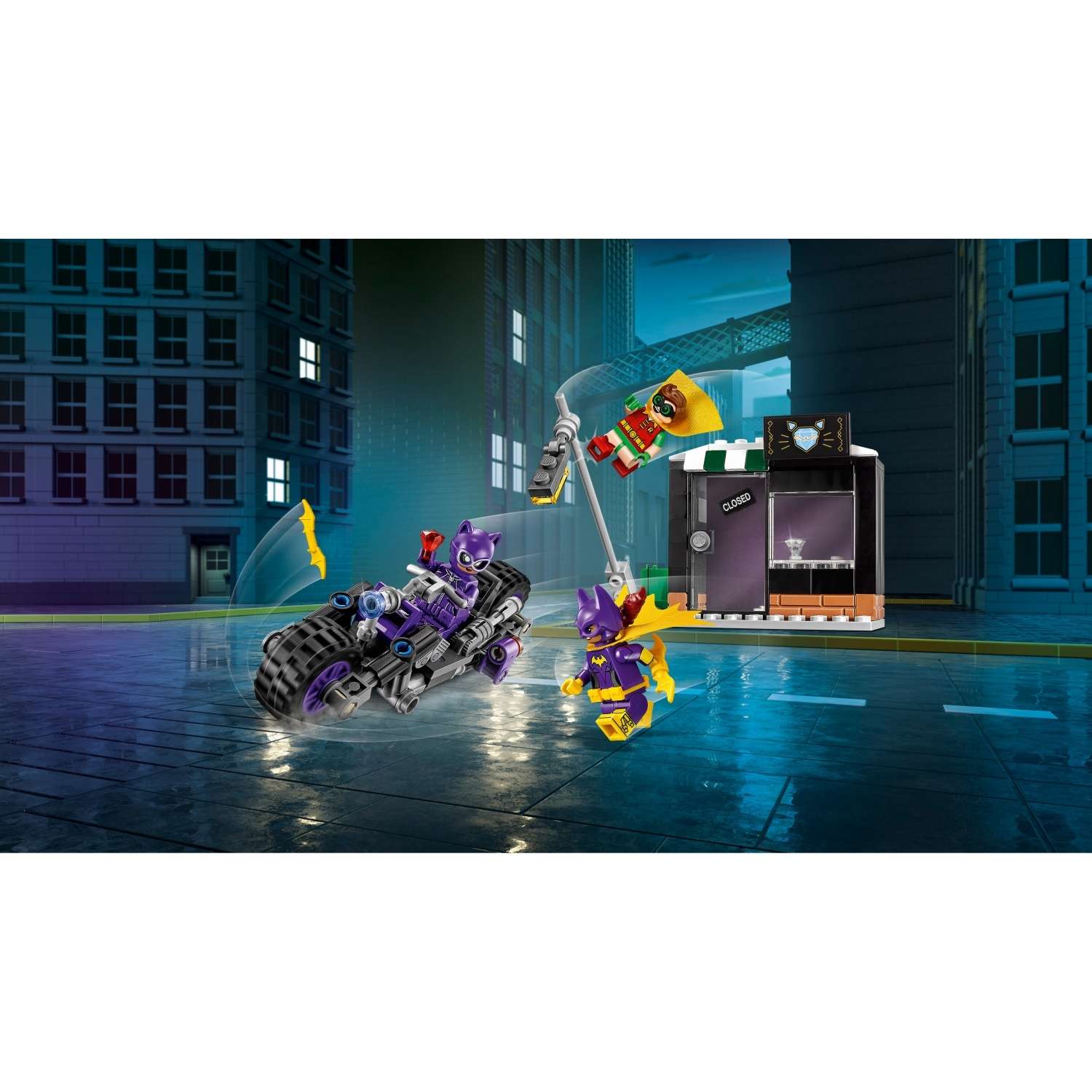 Конструктор LEGO Batman Movie Погоня за Женщиной-кошкой блочный - фото 4