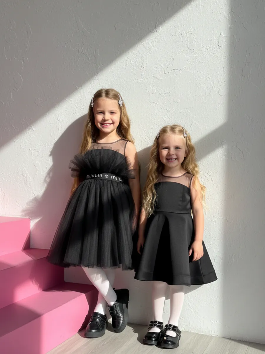 Платье Minilik ПлатьеСеткаЧерное - фото 7