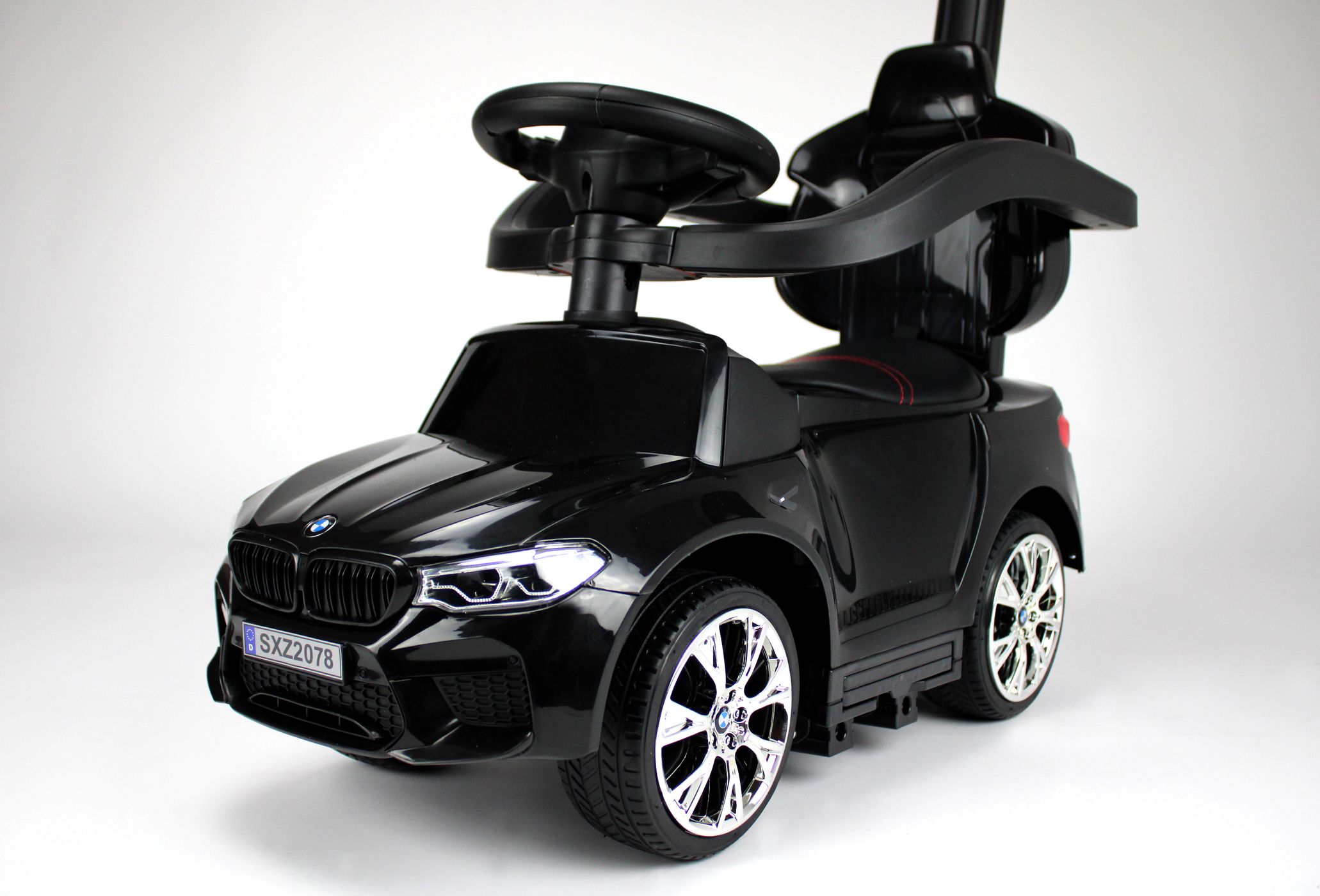 Электромобиль RIVERTOYS BMW A999MP-H-BLACK - фото 16