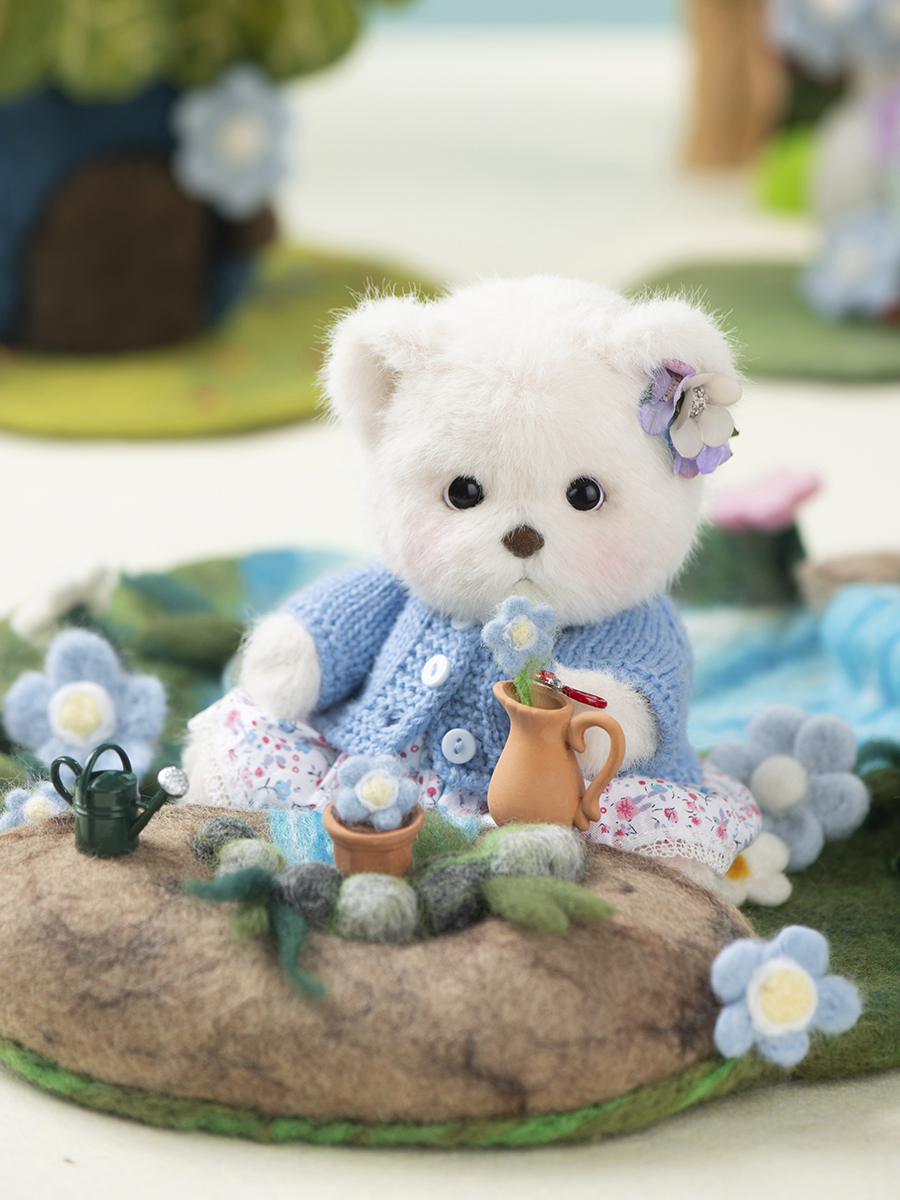 Мягкая игрушка TeddyTales Медведь Незабудка - фото 12