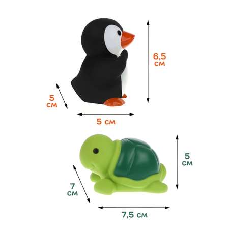 Игрушка Жирафики Черепашка и пингвин