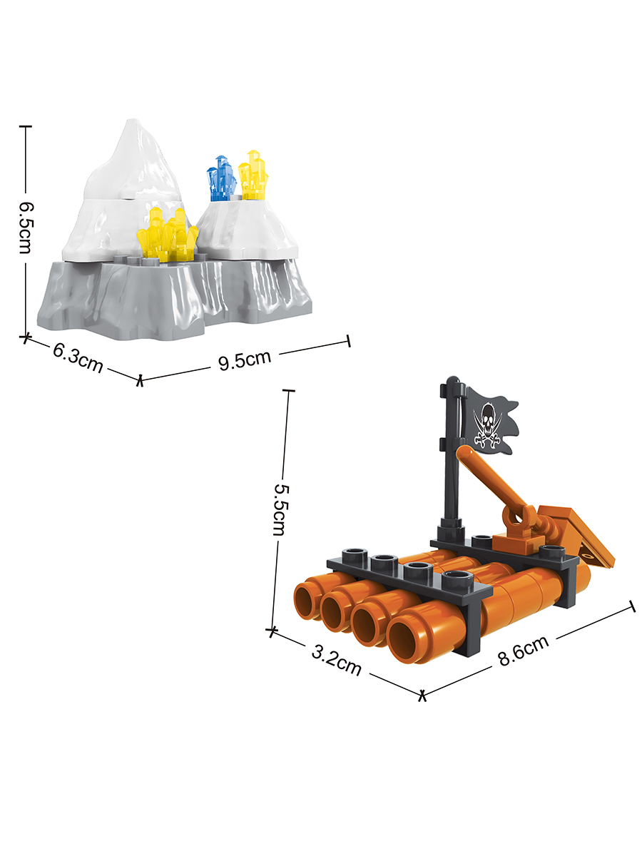 Конструктор KEYIXING Пираты 84 дет. - фото 2