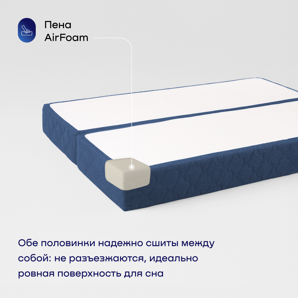 Диван buyson BuyDream синий - фото 4