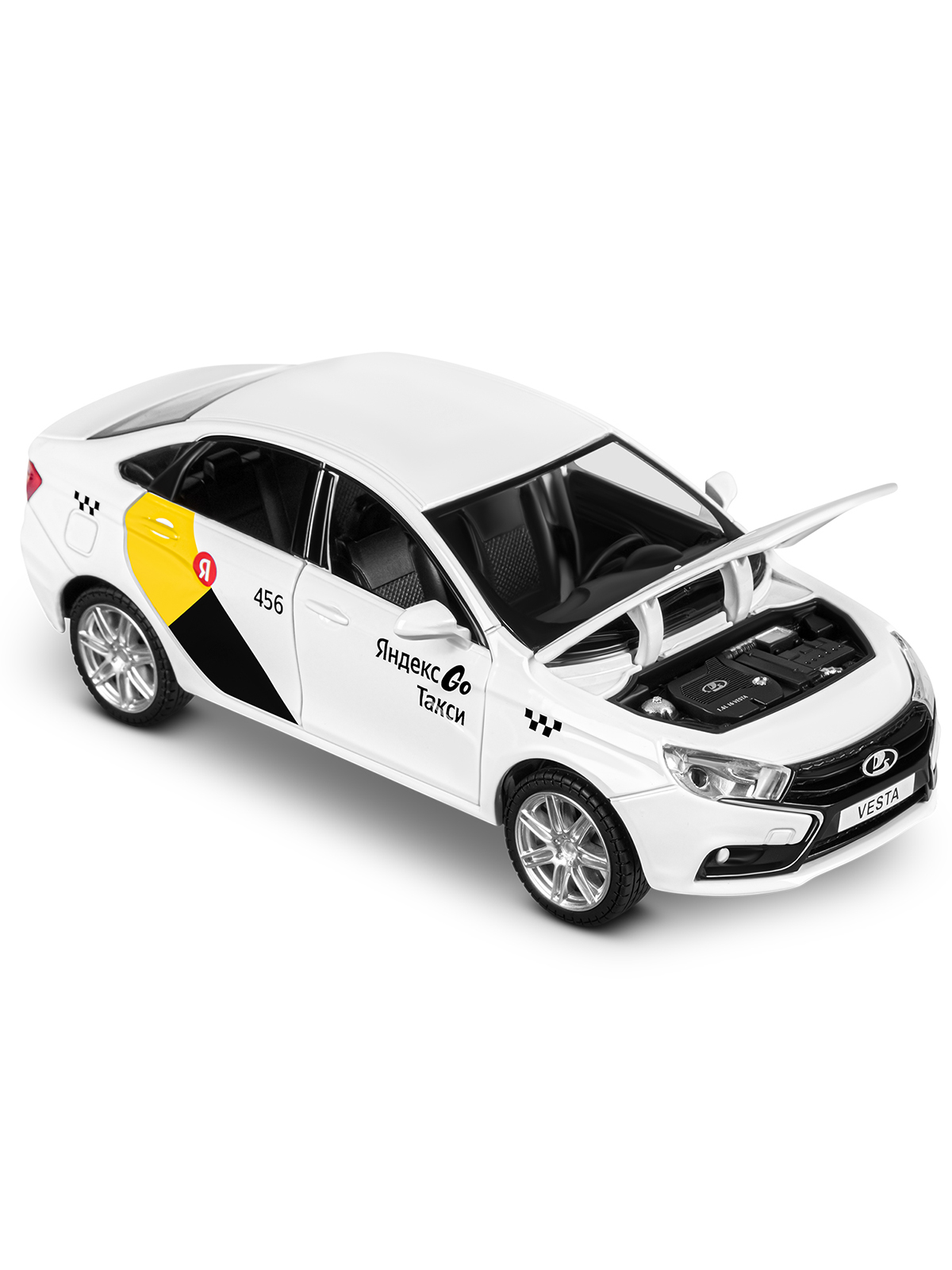 Автомобиль Яндекс GO LADA Vesta Такси озвучено Алисой 1:24 JB1251344/Яндекс GO - фото 26
