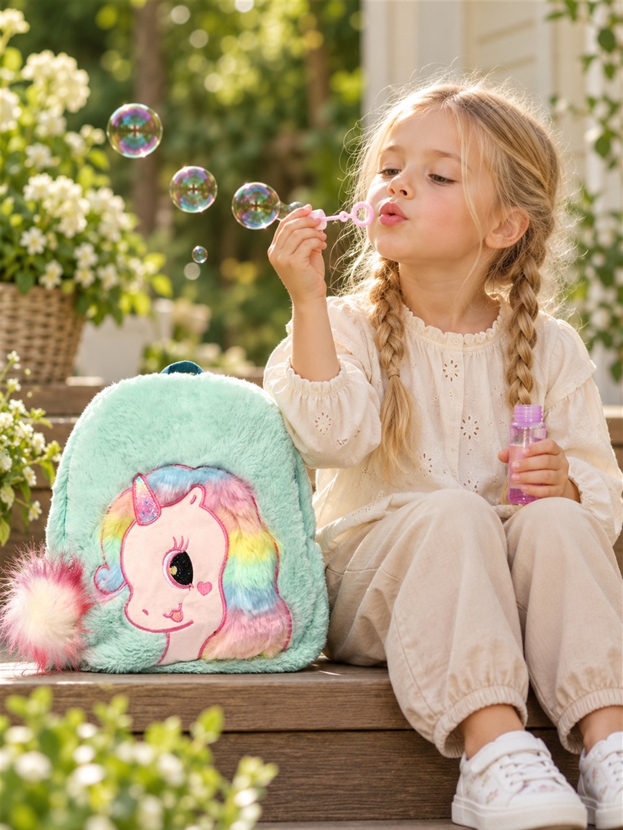 Рюкзак единорог PIFPAF KIDS 11-0641 - фото 4
