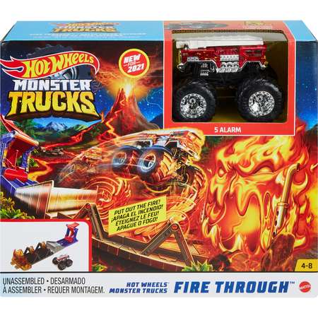 Трек Hot Wheels Поединок с Саблезубым тигром