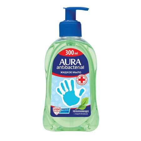 Мыло жидкое AURA Antibacterial 300 мл