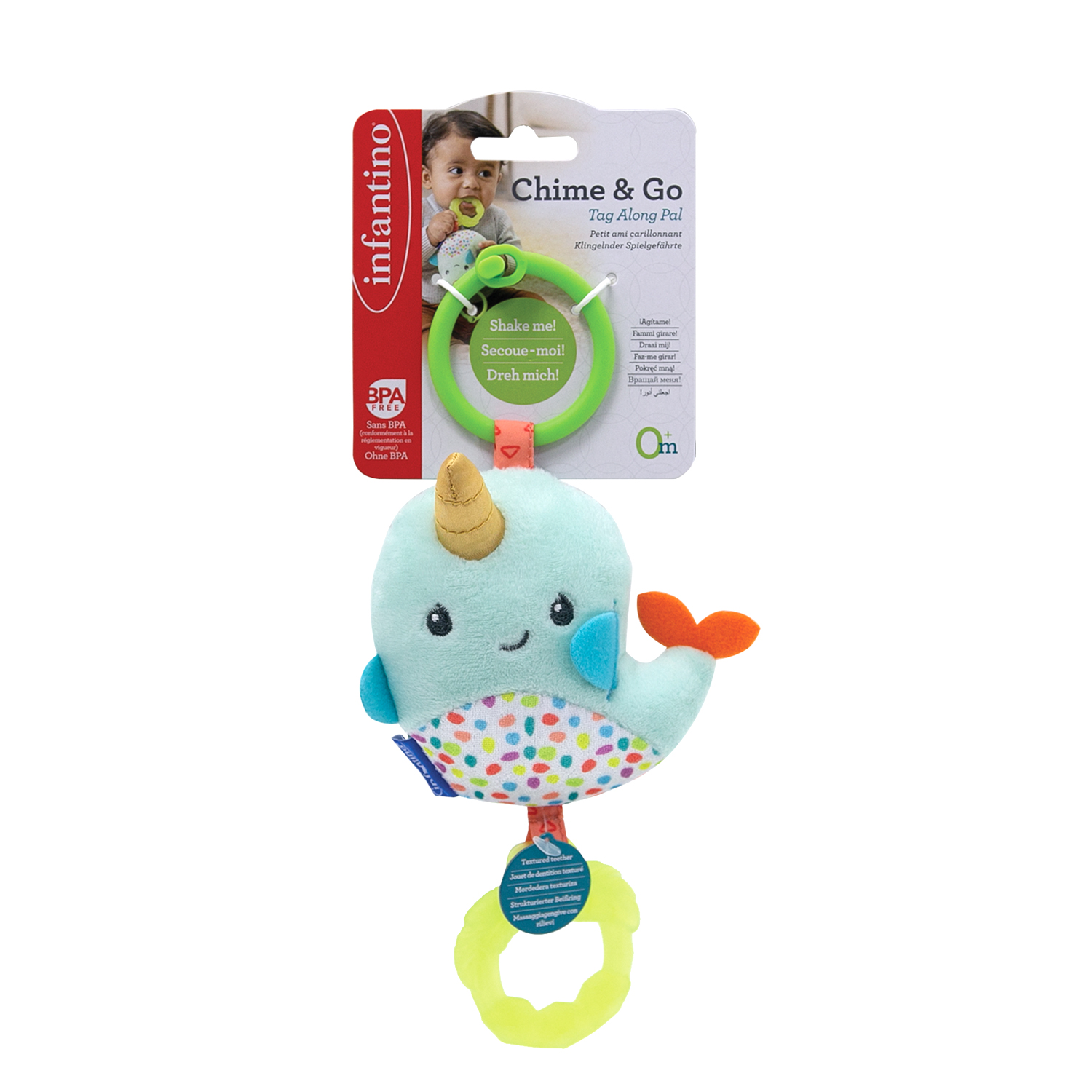 Игрушка INFANTINO Нарвал - фото 2