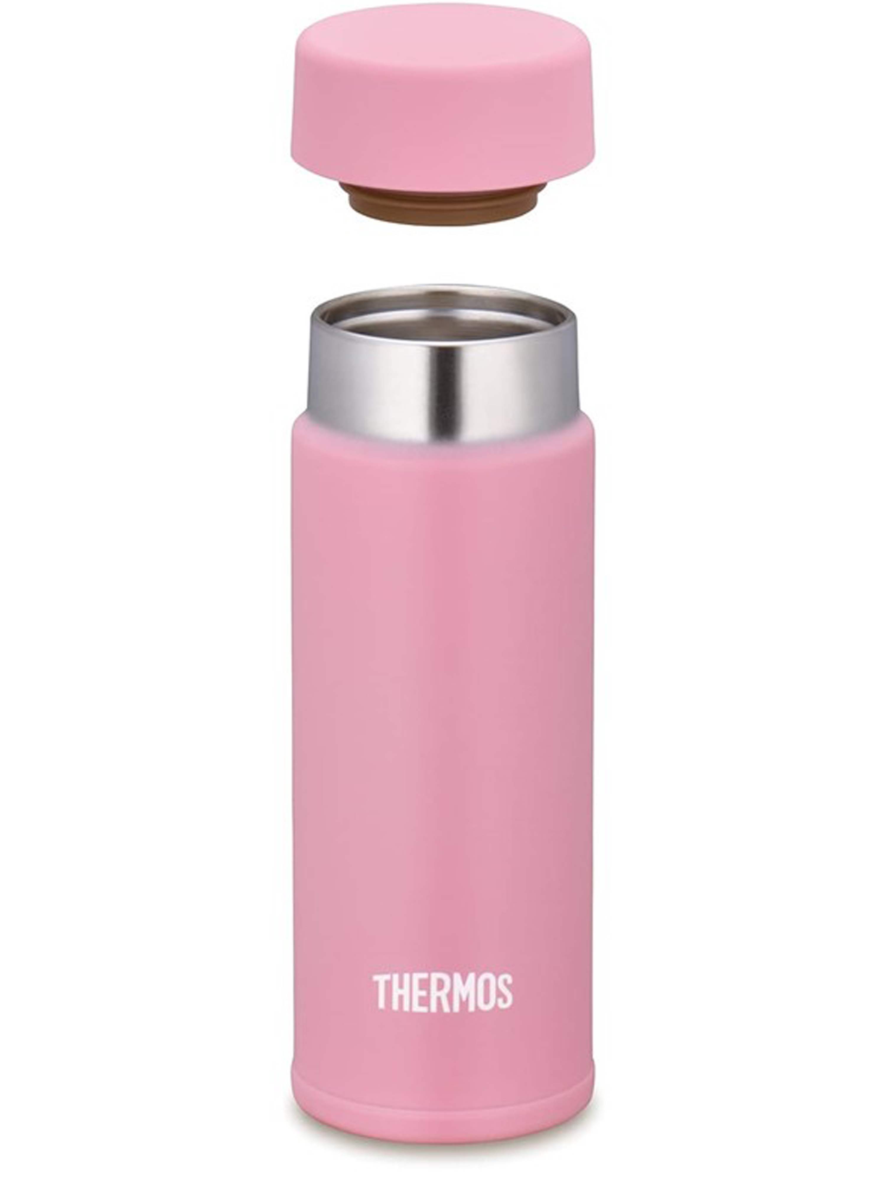 Мини-термос для кофе чая 120 мл THERMOS JOJ-120 розовый – нержавеющая сталь герметичный тепло/холод 6/8 часов - фото 8