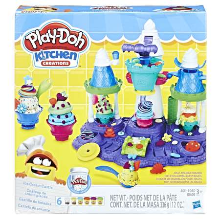 Пластилин Play-Doh Замок мороженого