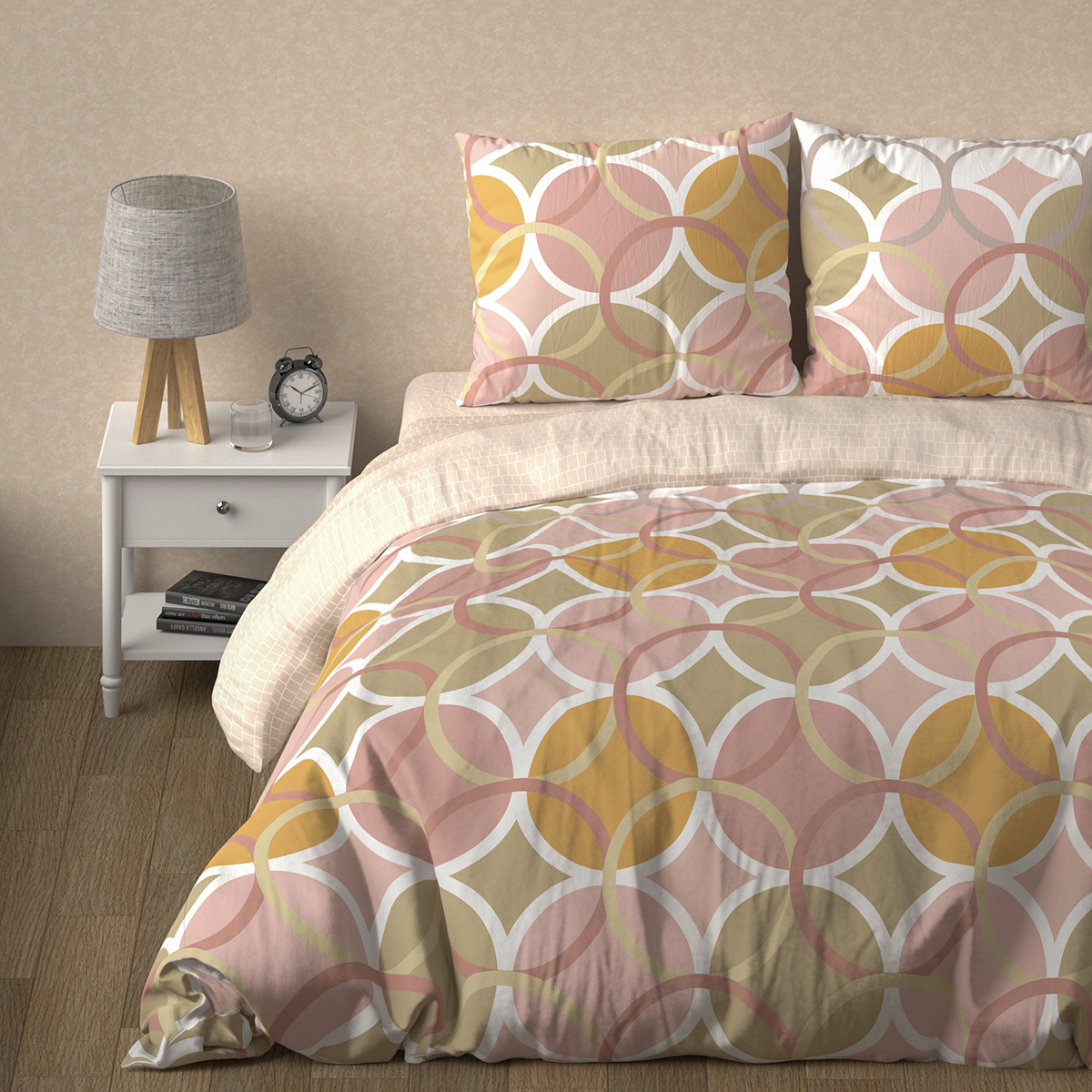 Комплект постельного белья BRAVO Алма двуспальный 4 предм. - фото 12