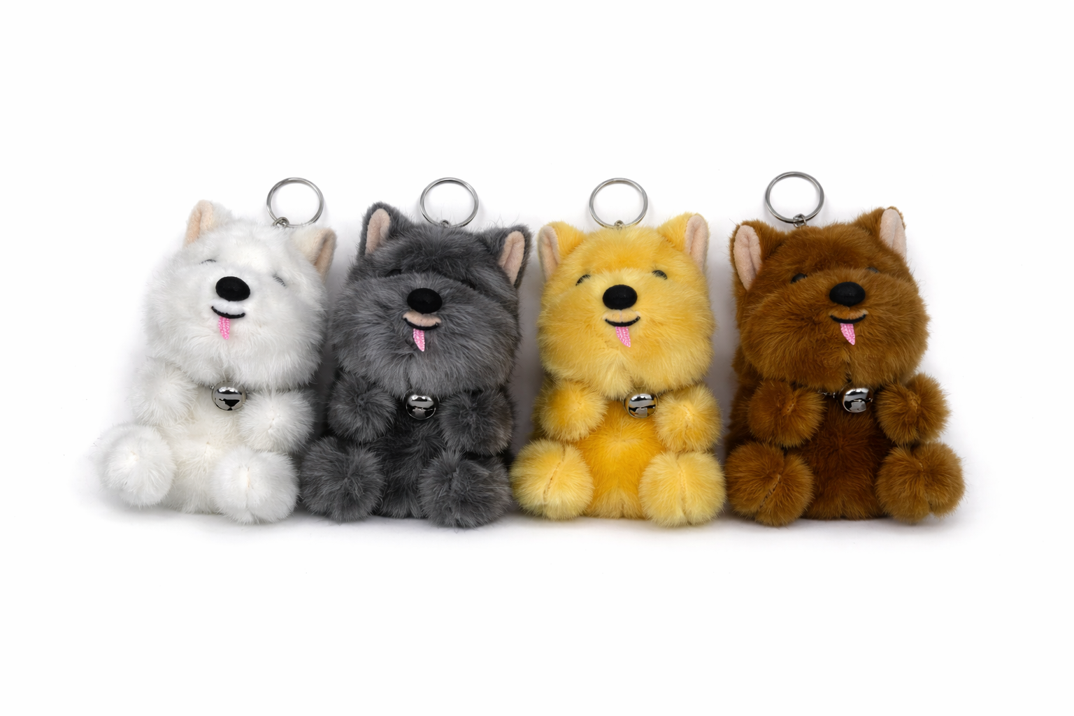 Изображение товара Брелок Мастер Собачка с колокольчиком в ассортименте