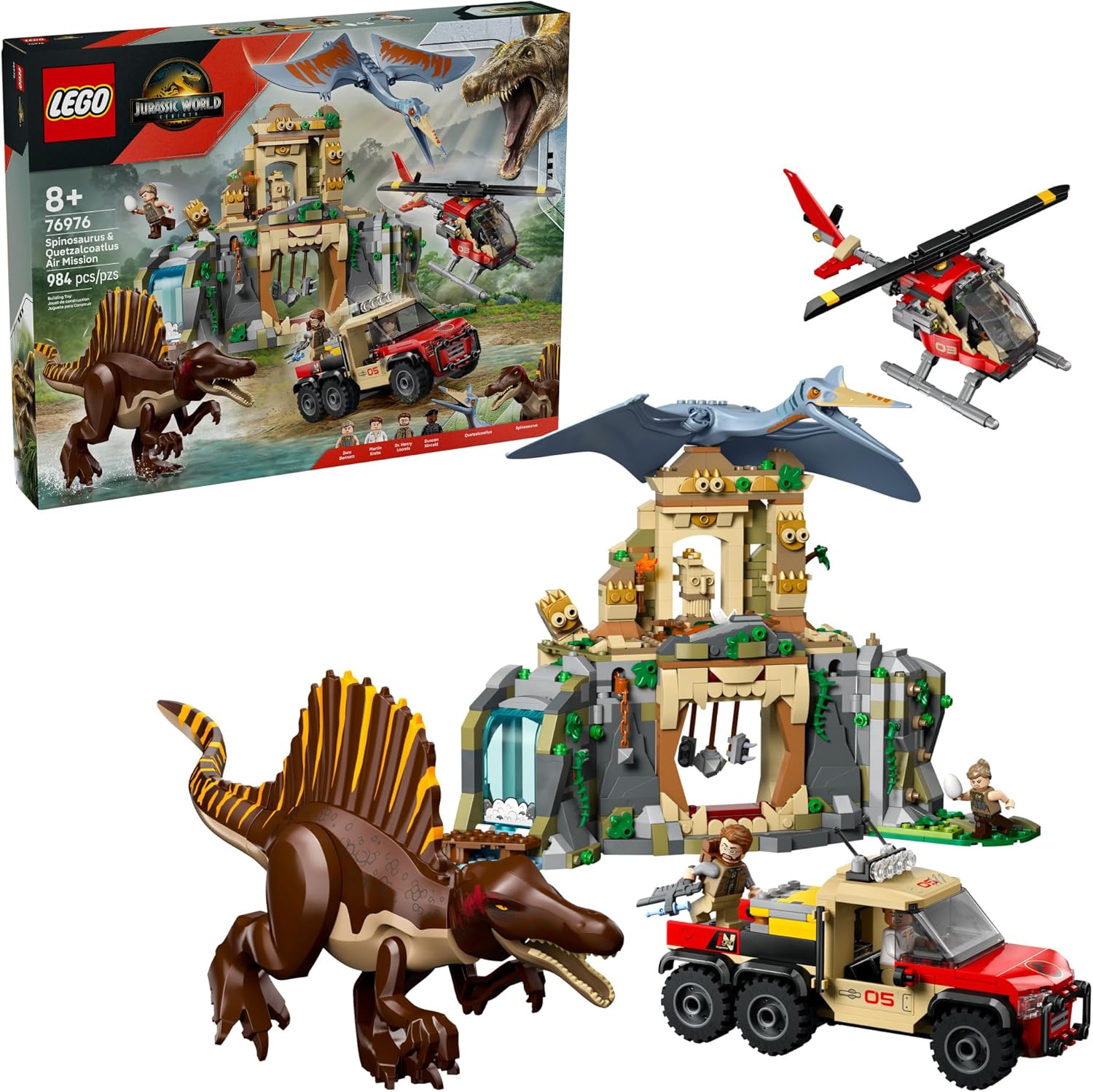 Конструктор LEGO Jurassic World Воздушная миссия 984 дет. - фото 1