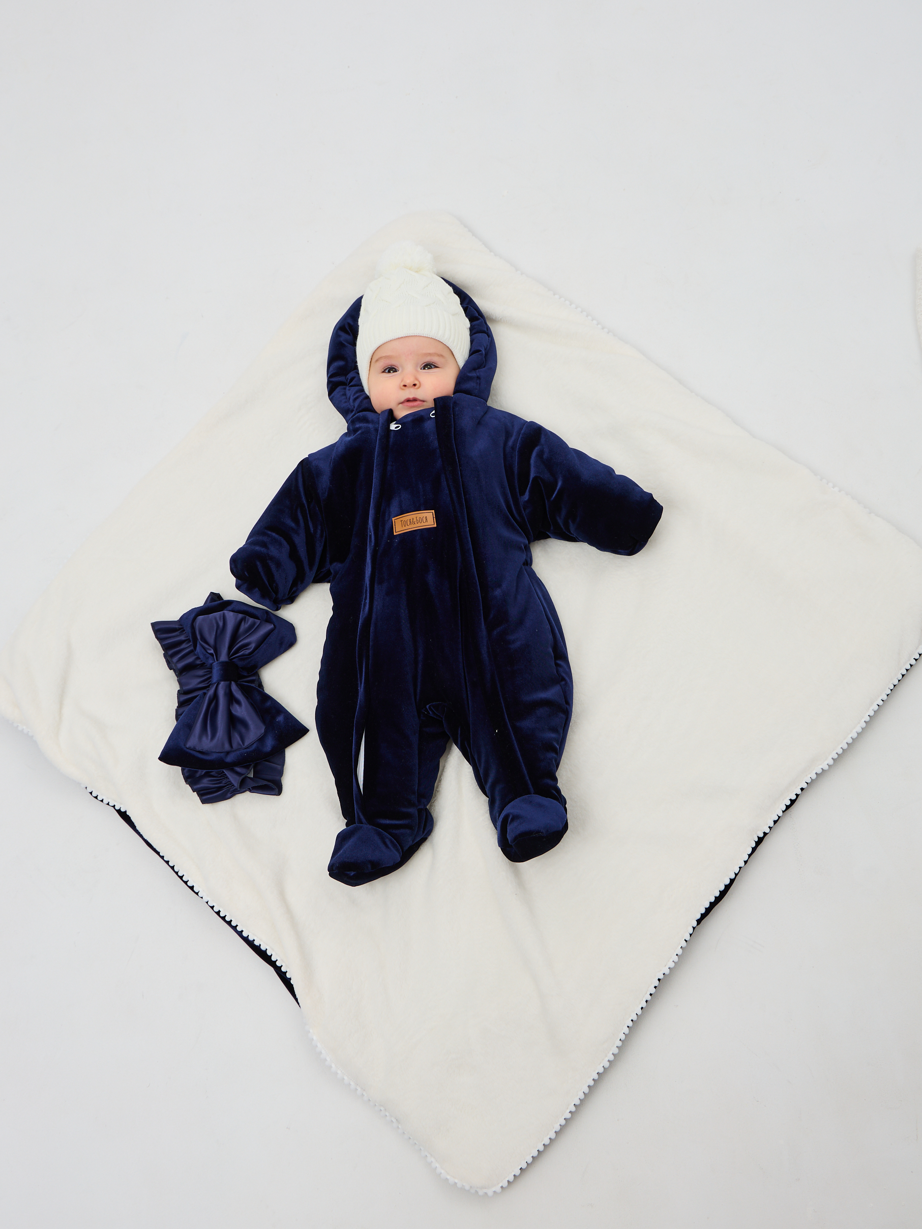 Конверт на выписку ТОСЯ БОСЯ Смокинг синий - фото 23