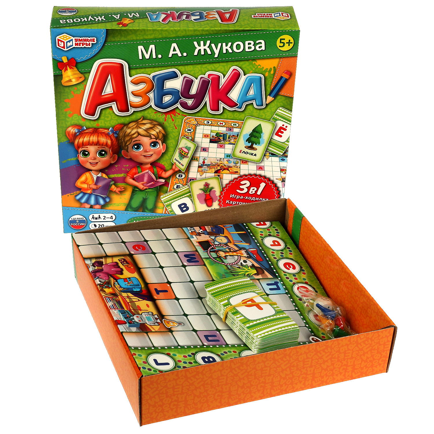 Настольная игра Умные игры Азбука Жукова - фото 2