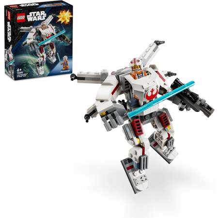Конструктор LEGO Star Wars Люк Скайуокер Крестокрыл Робот блочный