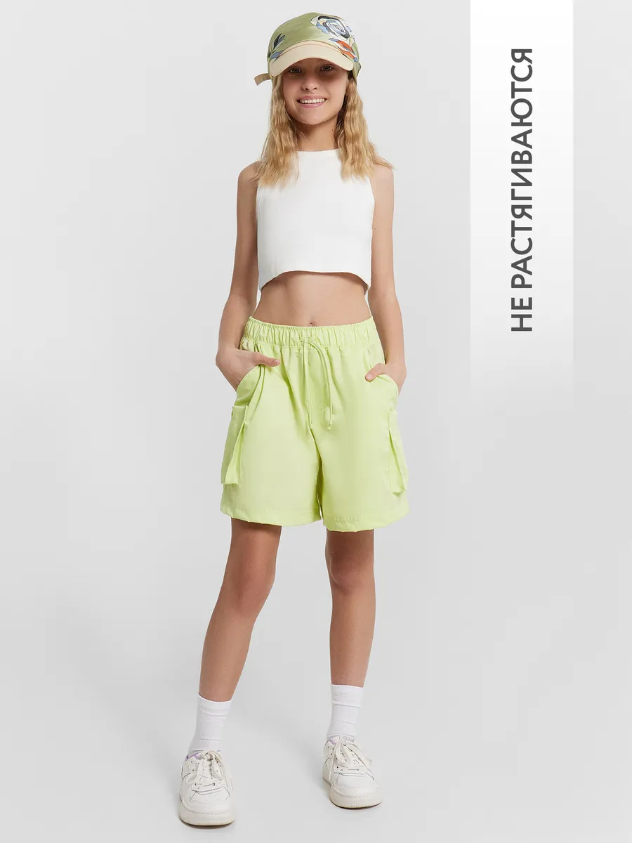 Шорты Mark Formelle (Марк Формэль) 137755/лаймовый сорбет - фото 6