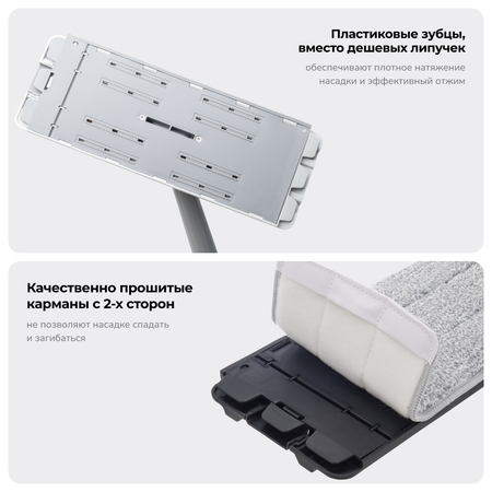 Насадка с нейлоновым ворсом Zetter S 2 шт