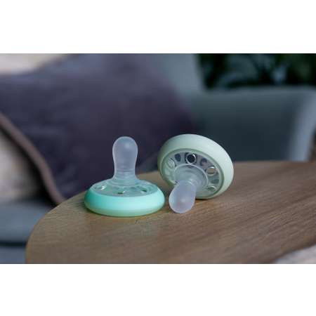 Пустышка Tommee tippee силикон от 0 мес. 2 шт.