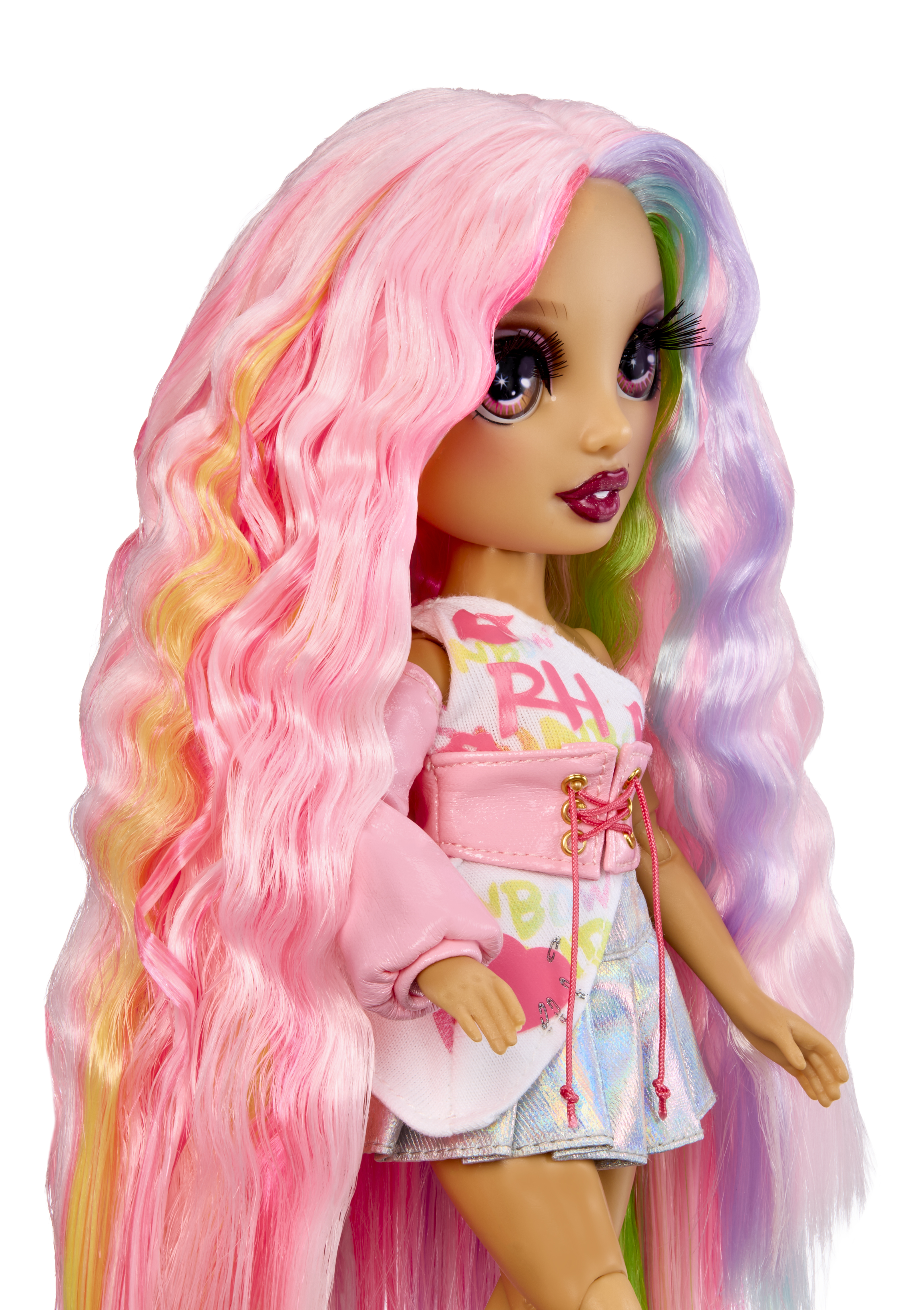 Кукла модельная Rainbow High Киа в Париже с акс. радужная 74228 - фото 10