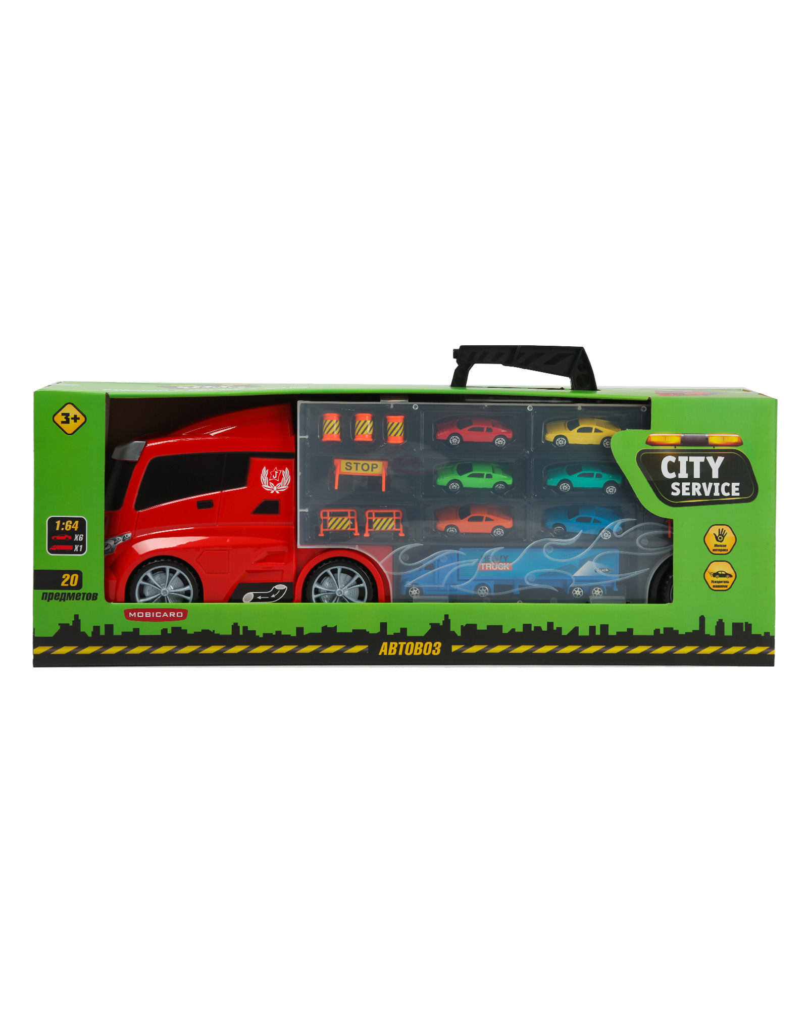 Игровой набор Mobicaro Грузовик 1:64 666-12H - фото 3
