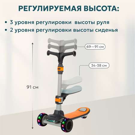 Самокат Aimoto трехколесный