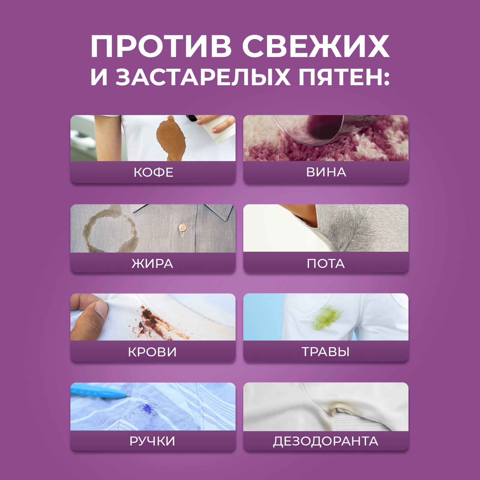 Спрей удалитель пятен Ou!borka от пота, дезодоранта и жира 100 мл - фото 4