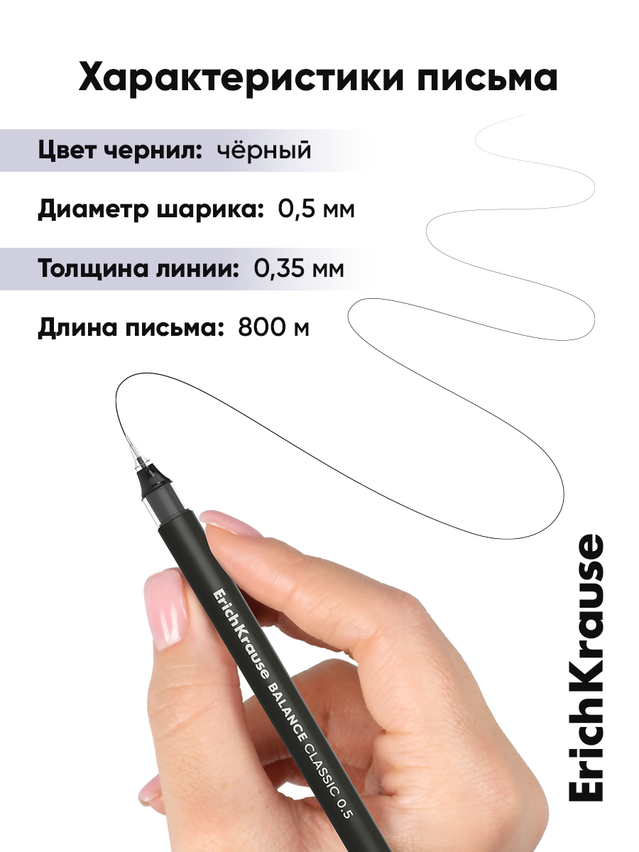 Ручка гелевая ErichKrause 12 шт. - фото 8