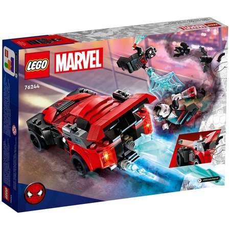 Конструктор LEGO Marvel Super Heroes Miles Morales vs Morbius блочный