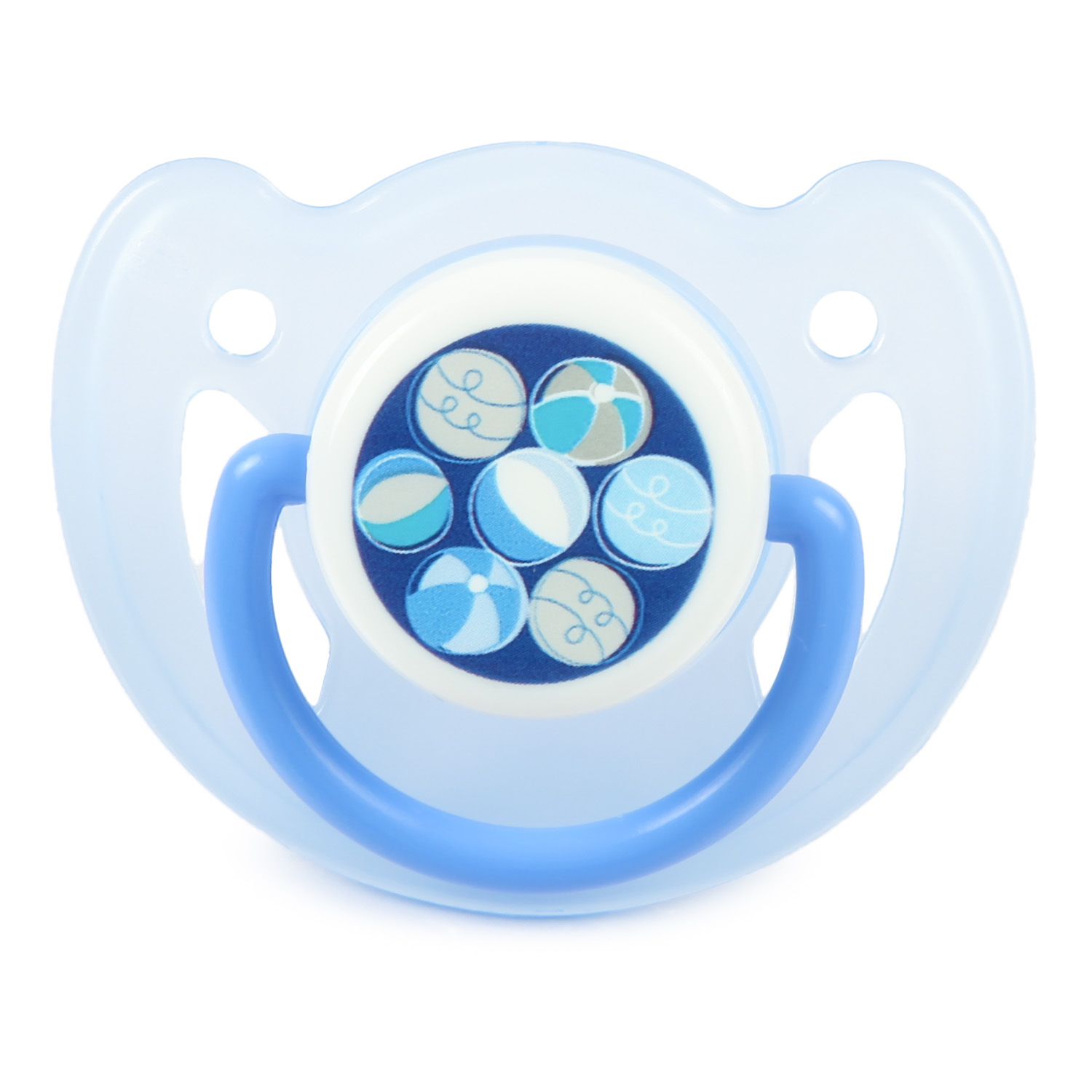 Пустышка BabyGo силикон ортодонтическая от 0 мес. 1 шт. - фото 1
