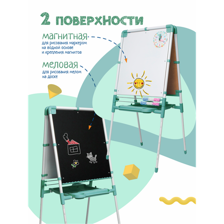 Магнитно-грифельная доска InHome