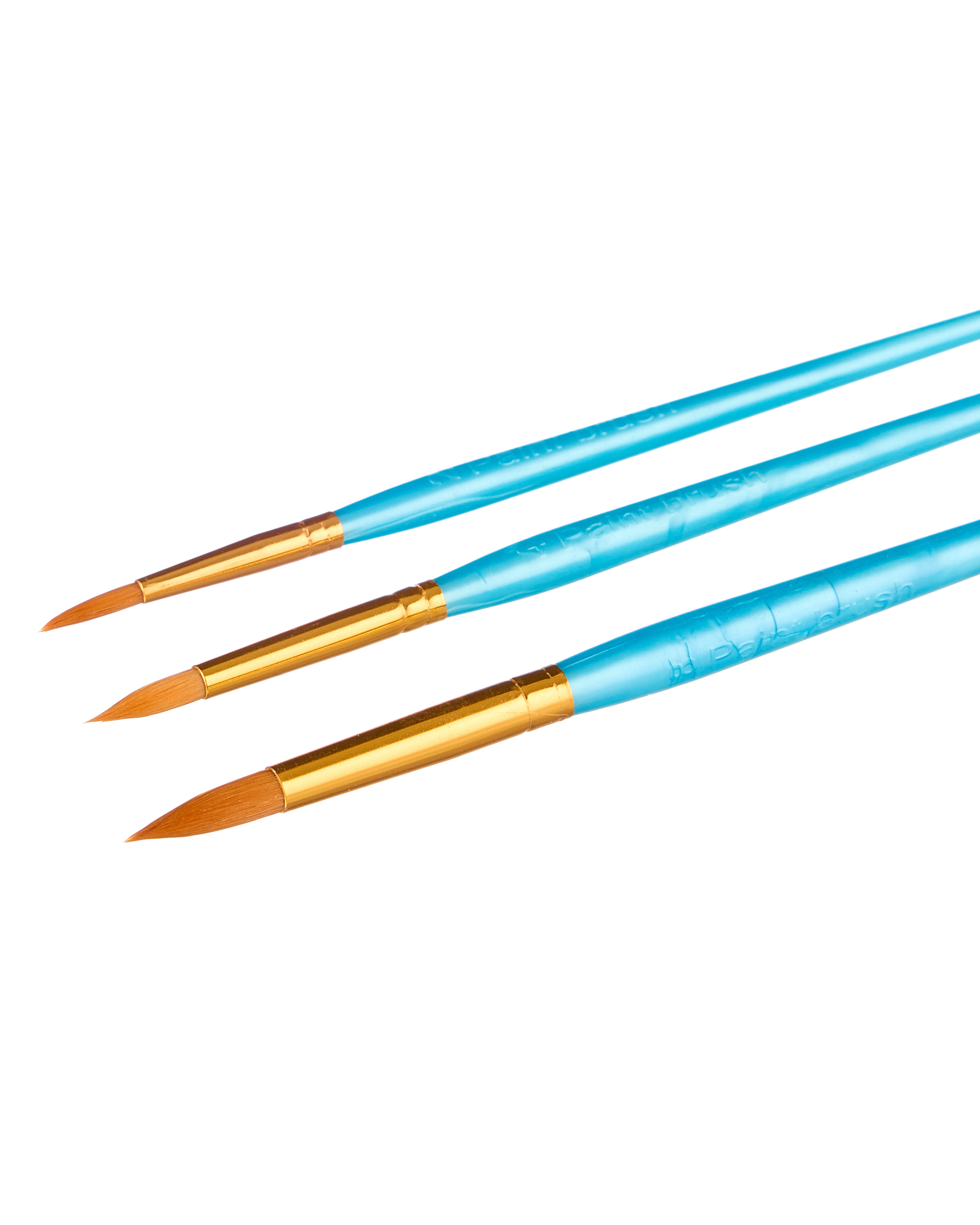 Кисть Erhaft 3 шт. (синтетика) в ассортименте - фото 9