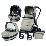 Коляска 3 в 1 Peg-Perego BookS Elite Modular Luxe Beige