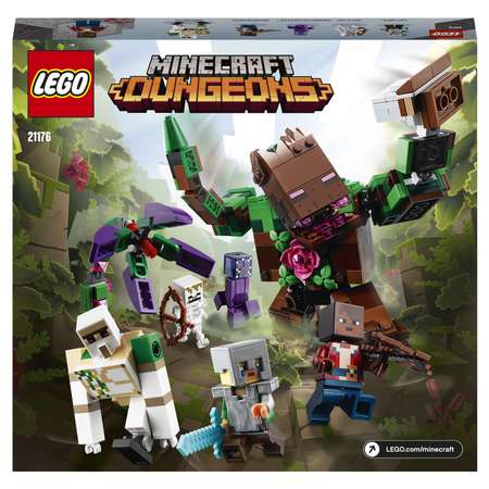 Конструктор LEGO Minecraft Мерзость из джунглей блочный