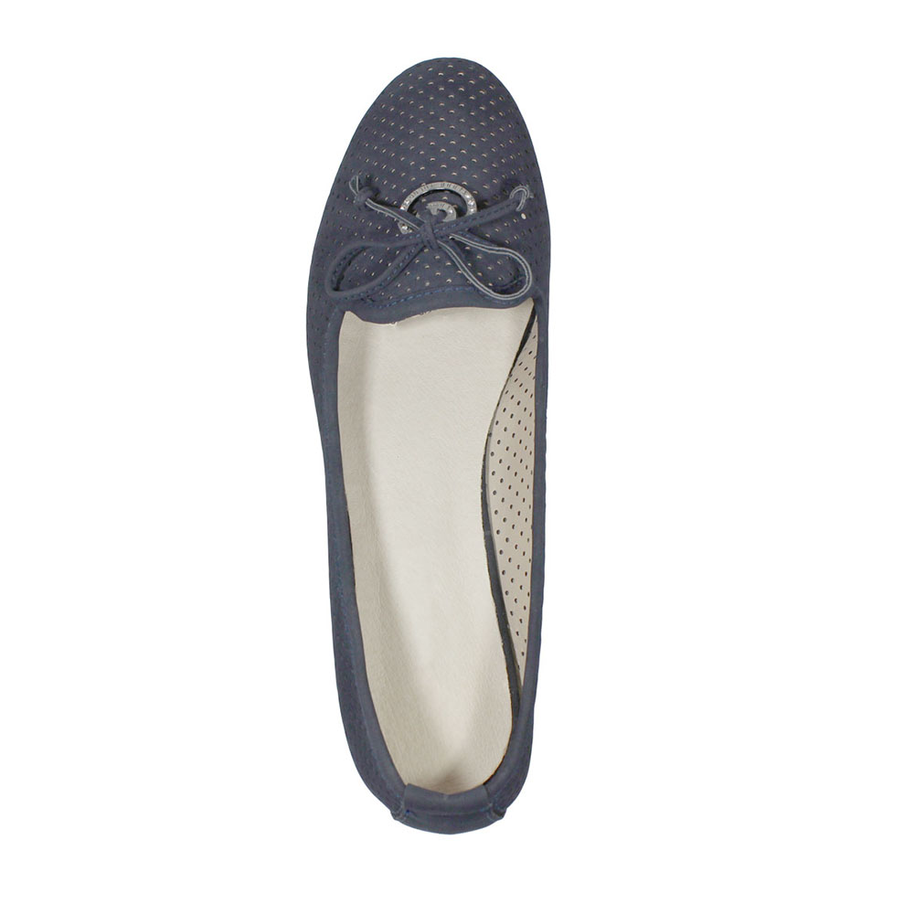 Балетки Europen 567115/25-01-СВ EUROPEN Балетки для девочки,синий - фото 3