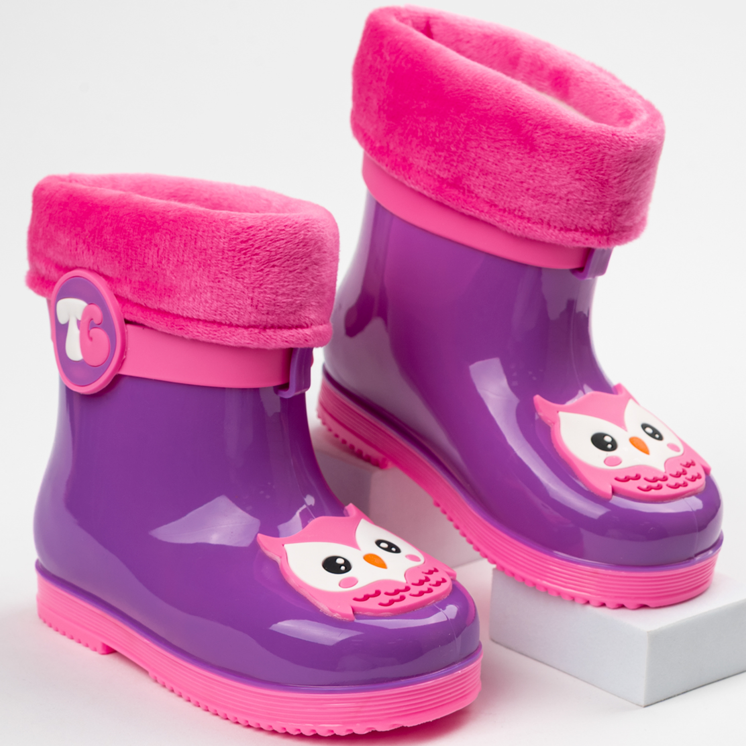 Резиновые сапоги TikkaGo 8U03_2433-1_violet - фото 1