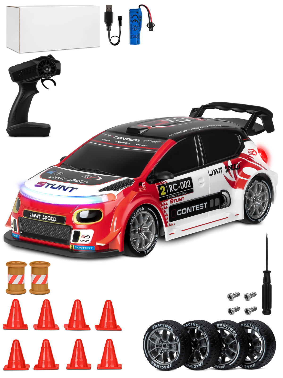 Автомобиль РУ AUTODRIVE для дрифта 1:24 - фото 15