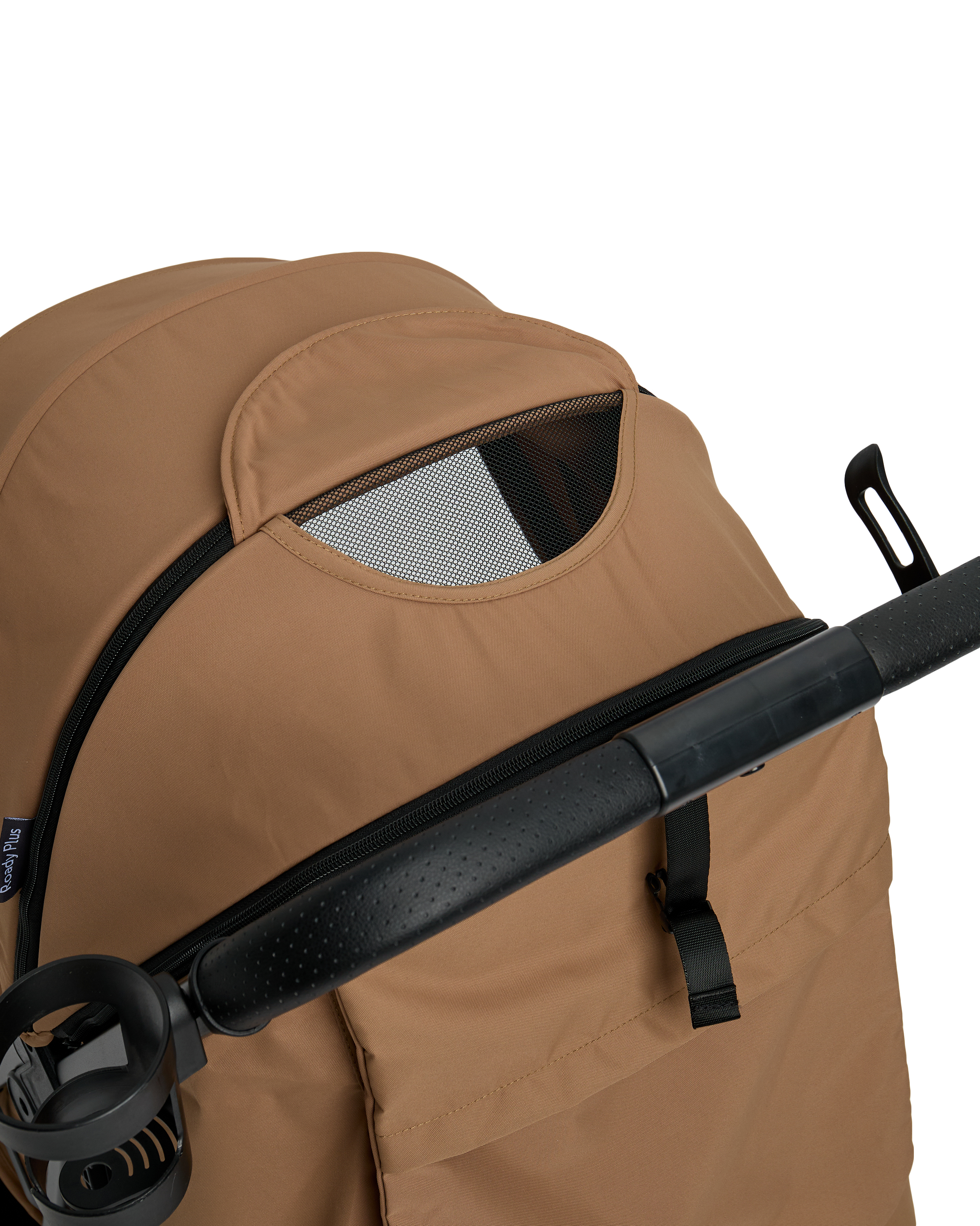 Коляска прогулочная BabyGo Roady Plus коричневый - фото 12