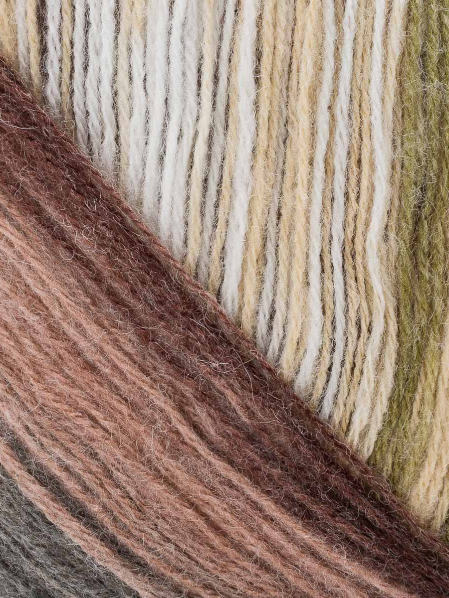 Пряжа Alize для вязания зимних вещей Angora Gold Batik 100 гр 550 м 5 мотков 1893 секционный - фото 5