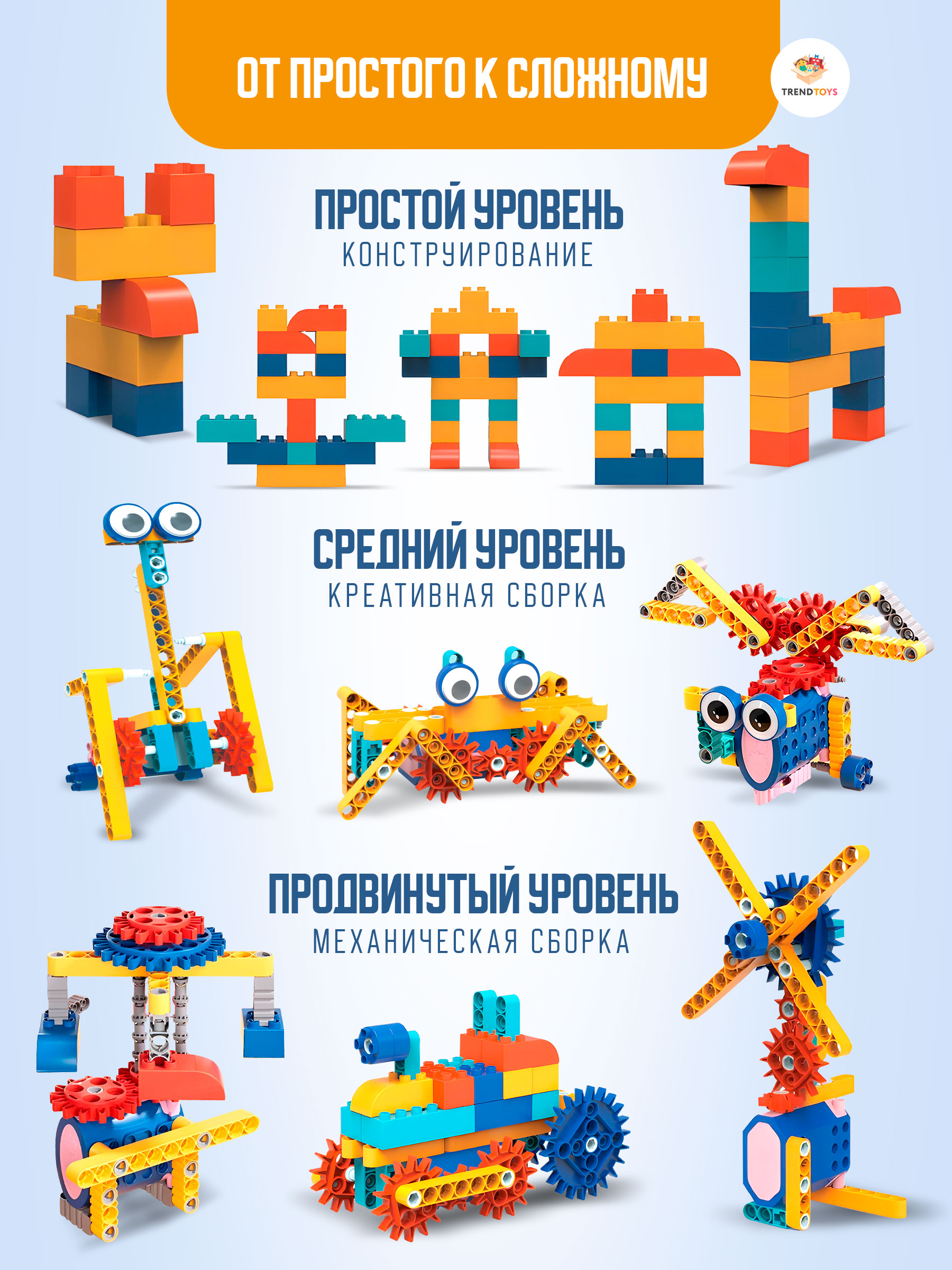 Конструктор TrendToys электронный 116 дет. - фото 3