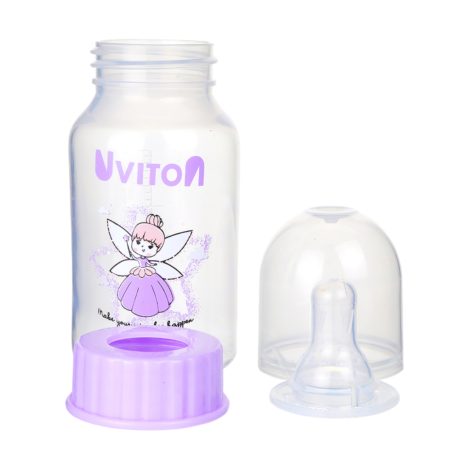 Бутылочка Uviton Anti-Colic 125 мл в ассортименте - фото 4