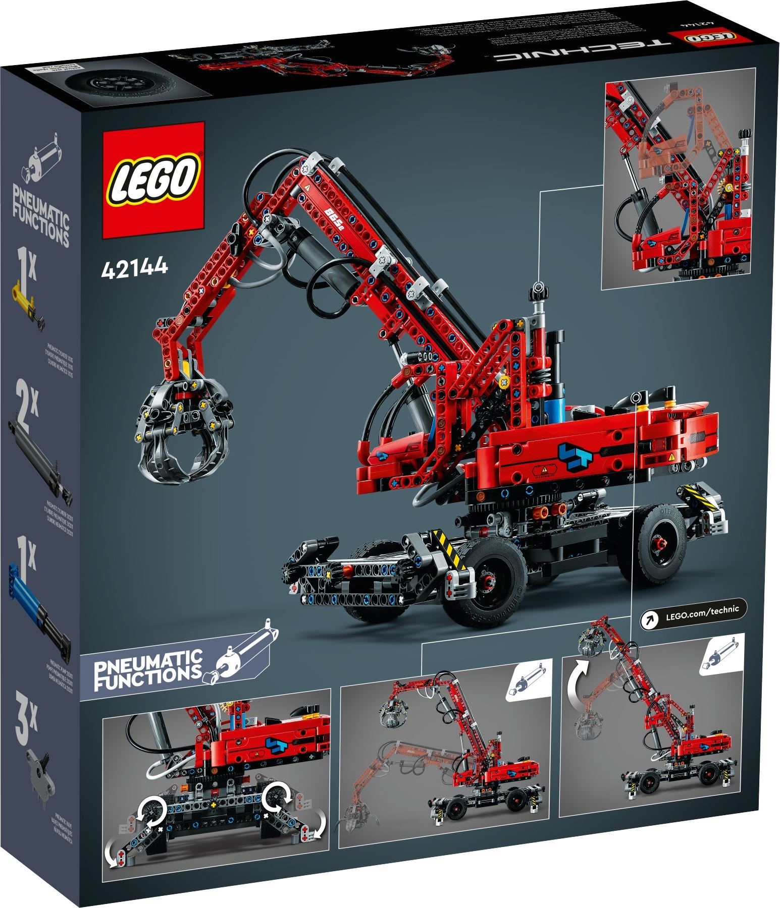 Конструктор LEGO Technic 42144 835 дет. - фото 8