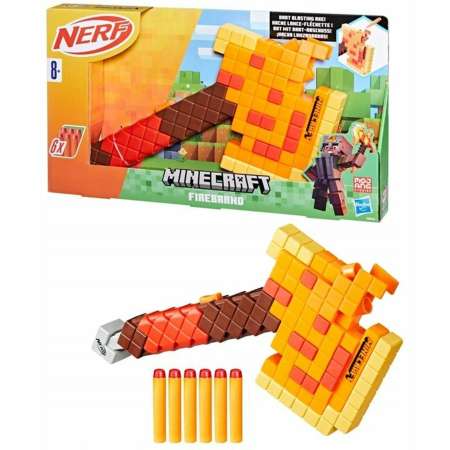 Топор игрушечный Nerf Minecraft Firebrand