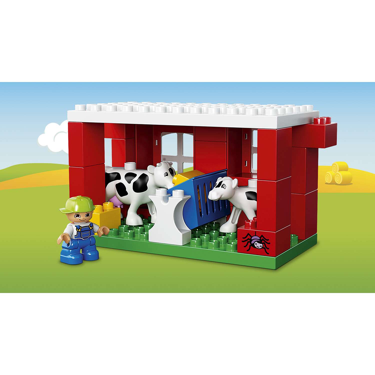 Конструктор LEGO DUPLO Большая ферма блочный - фото 7