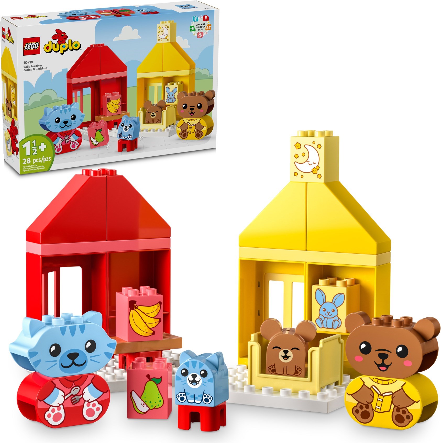 Изображение товара LEGO DUPLO Время еды и время сна 10414 обучающий конструктор для малышей